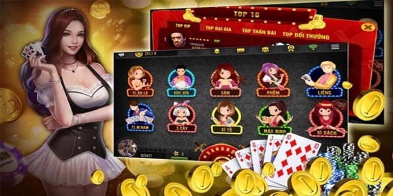 Top 10 game bài Top 10 game bài đỉnh nhất hiện nay